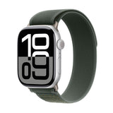 Apple Watch 42mm Zore KRD-77 Hasır Kordon Yeşil