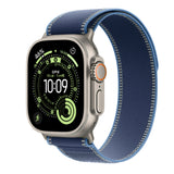 Apple Watch 42mm Zore KRD-77 Hasır Kordon Açık Mavi