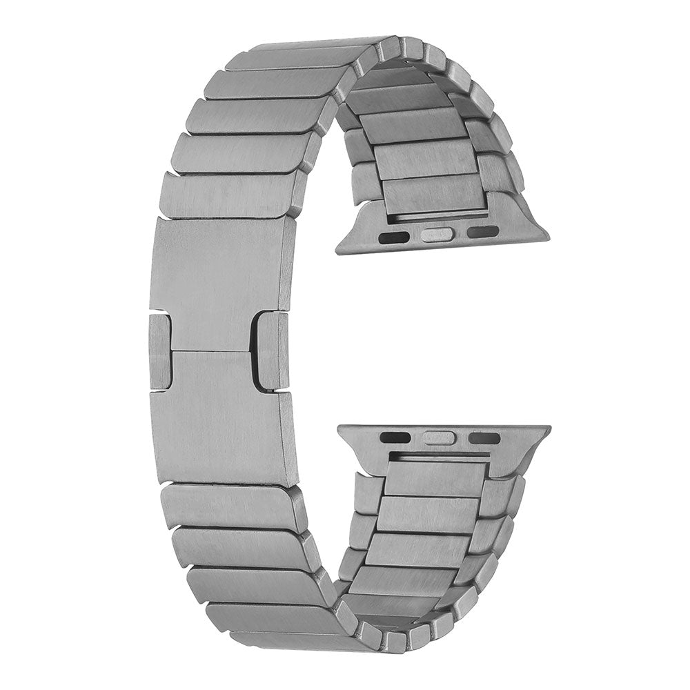 Apple Watch 42mm Zore KRD-82 Metal Kordon Gri