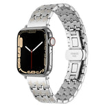 Apple Watch 42mm Zore KRD-86 Metal Kordon Siyah