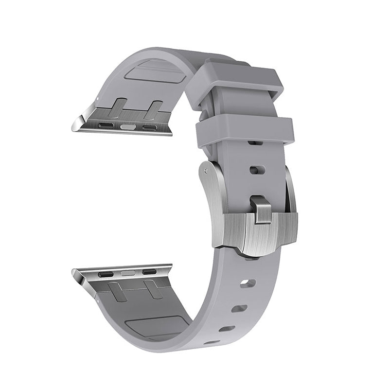 Apple Watch 42mm Zore KRD-89 Silikon Kordon Beyaz