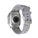 Apple Watch 42mm Zore KRD-89 Silikon Kordon Beyaz