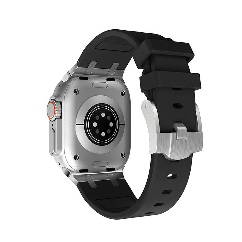 Apple Watch 42mm Zore KRD-89 Silikon Kordon Beyaz