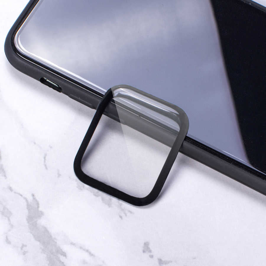 Apple Watch 42mm Zore PPM Watch Glass Ekran Koruyucu Siyah