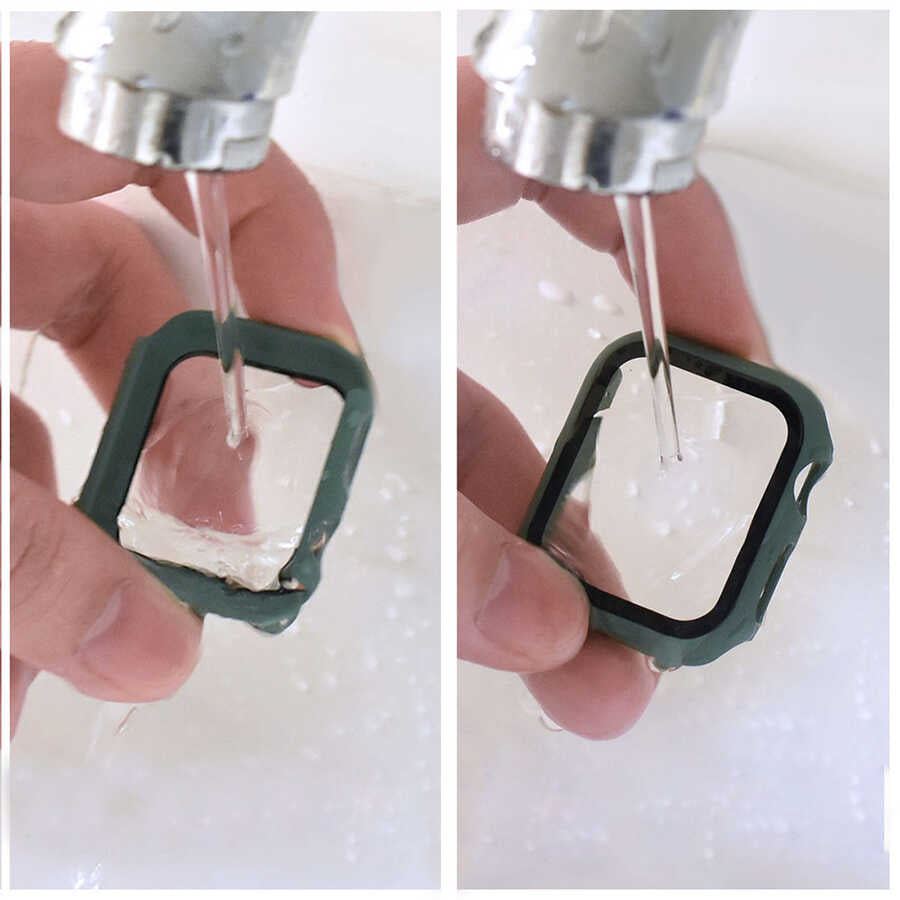 Apple Watch 42mm Zore Watch Gard 01 Ekran Koruyucu Sarı