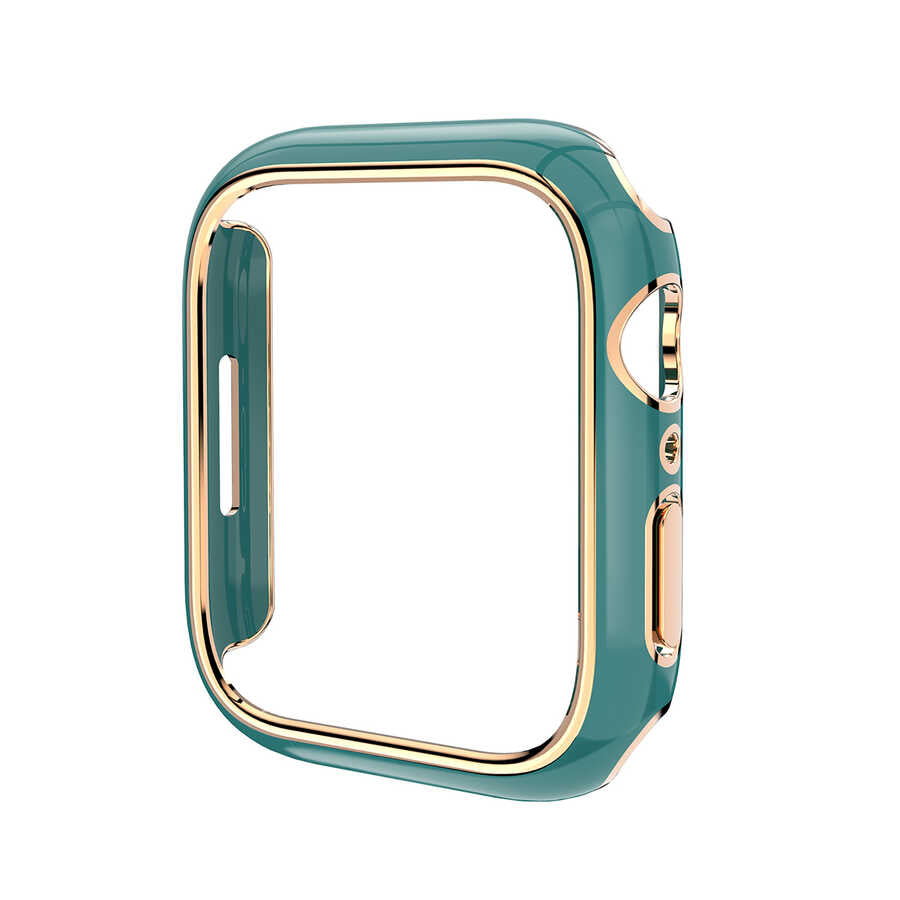 Apple Watch 42mm Zore Watch Gard 06 Sert PC Koruyucu Yeşil