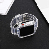 Apple Watch 44mm KRD-27 Silikon Kordon Renksiz