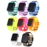 Apple Watch 44mm KRD-27 Silikon Kordon Renksiz