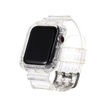 Apple Watch 44mm KRD-27 Silikon Kordon Renksiz
