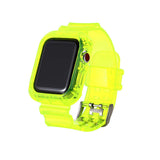 Apple Watch 44mm KRD-27 Silikon Kordon Sarı