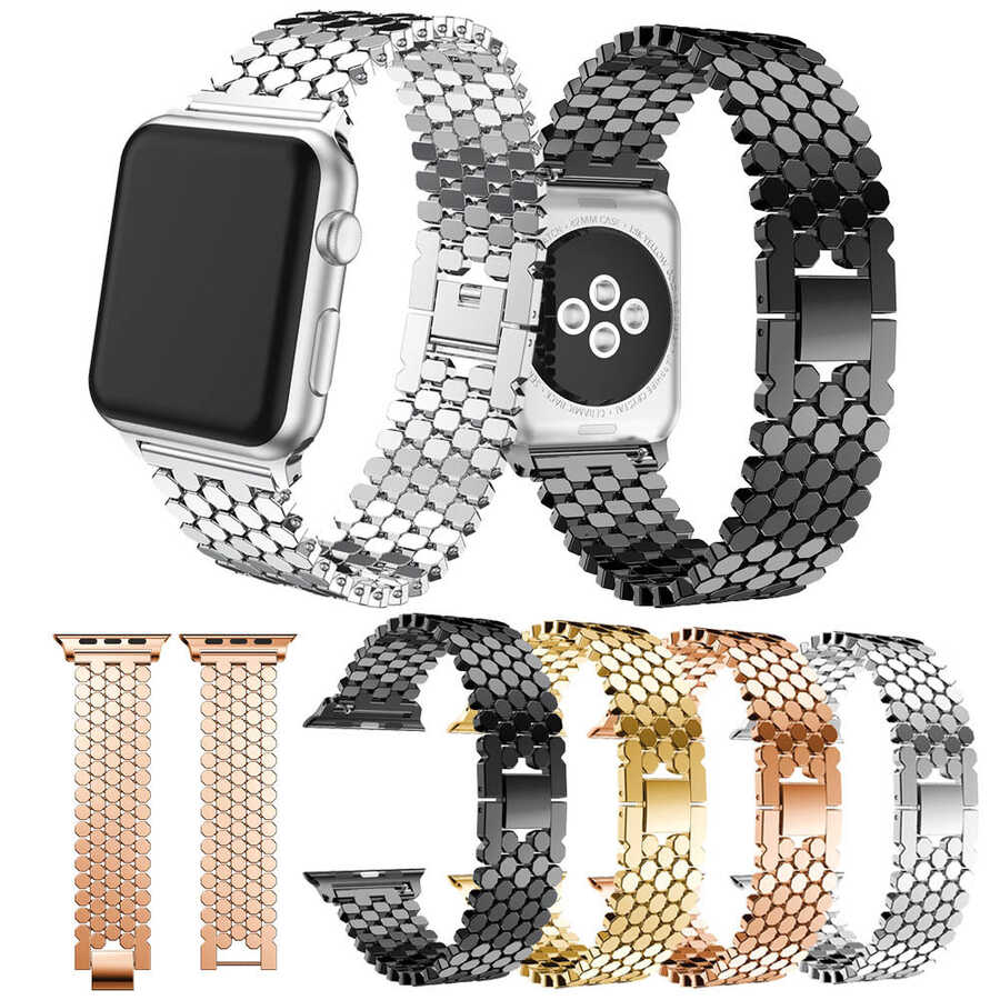Apple Watch 44mm KRD-30 Metal Kordon Rose Gold