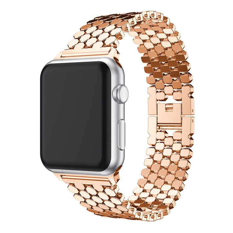 Apple Watch 44mm KRD-30 Metal Kordon Rose Gold