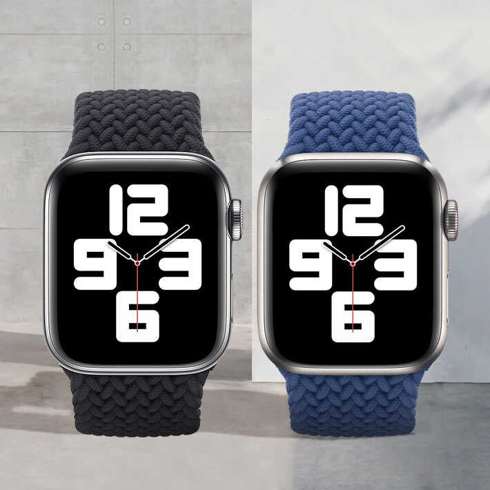 Apple Watch 44mm KRD-32 Large Kordon Koyu Mor