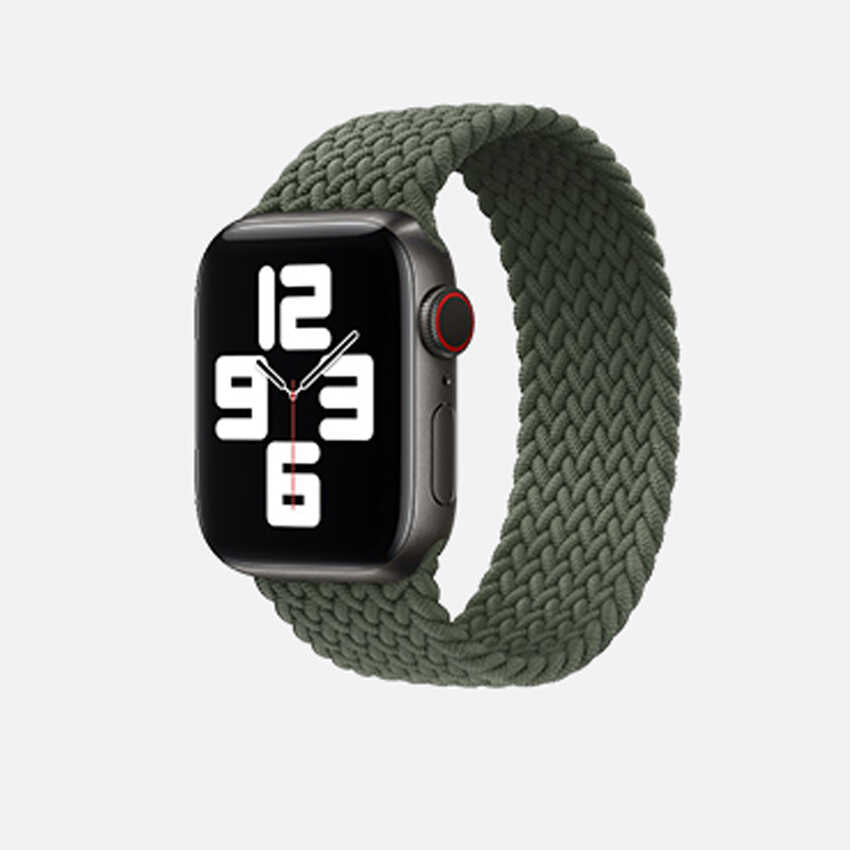 Apple Watch 44mm KRD-32 Large Kordon Yeşil