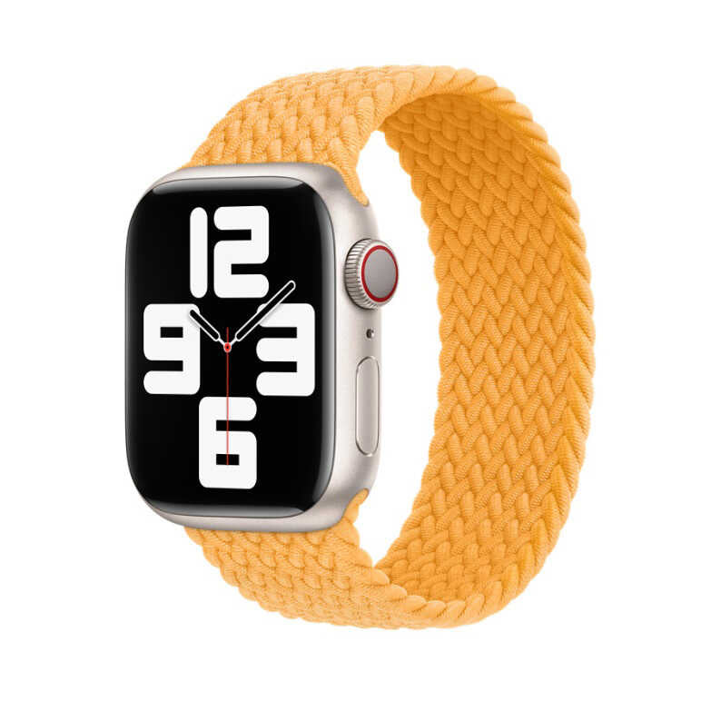Apple Watch 44mm KRD-32 Large Kordon Sarı