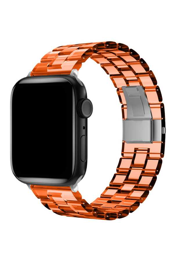 Apple Watch 44mm KRD-33 Kordon Turuncu