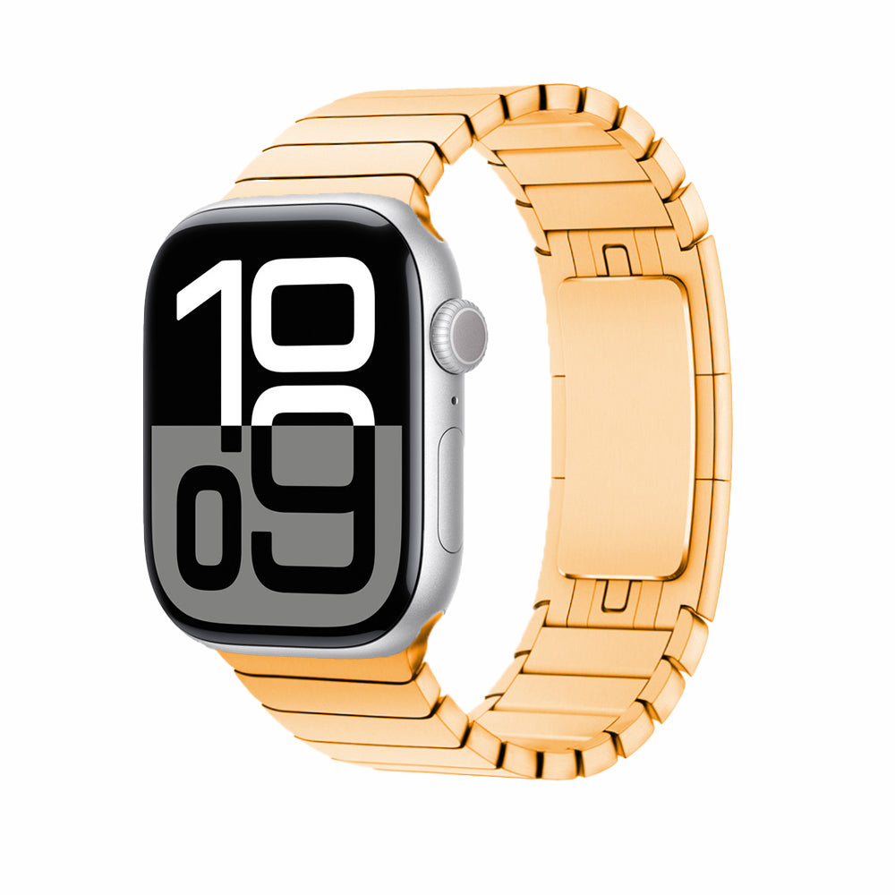 Apple Watch 44mm KRD-35 Metal Kordon Gri