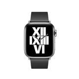 Apple Watch 44mm KRD-42 Deri Kordon Lacivert