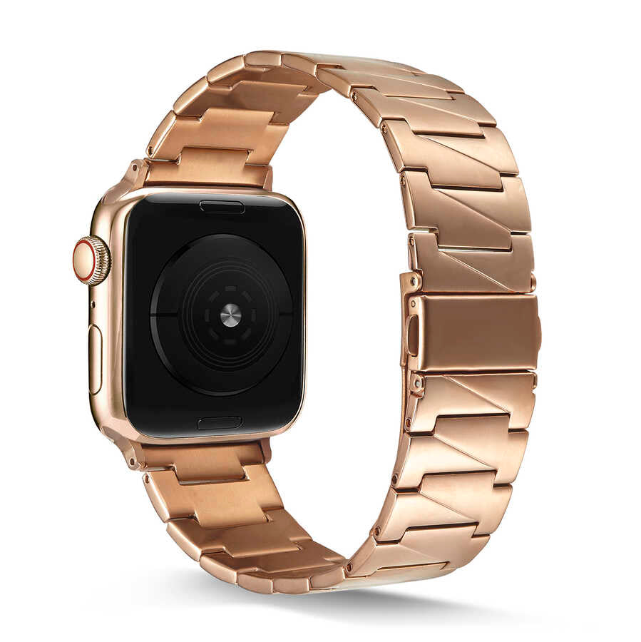 Apple Watch 44mm KRD-48 Metal Kordon Rose Gold