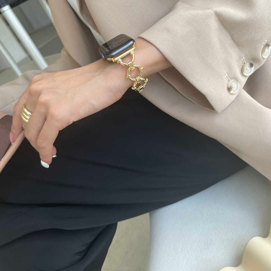 Apple Watch 44mm KRD-56 Metal Kordon Rose Gold