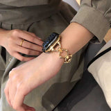 Apple Watch 44mm KRD-56 Metal Kordon Rose Gold