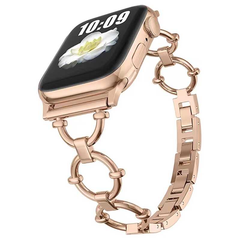 Apple Watch 44mm KRD-56 Metal Kordon Rose Gold