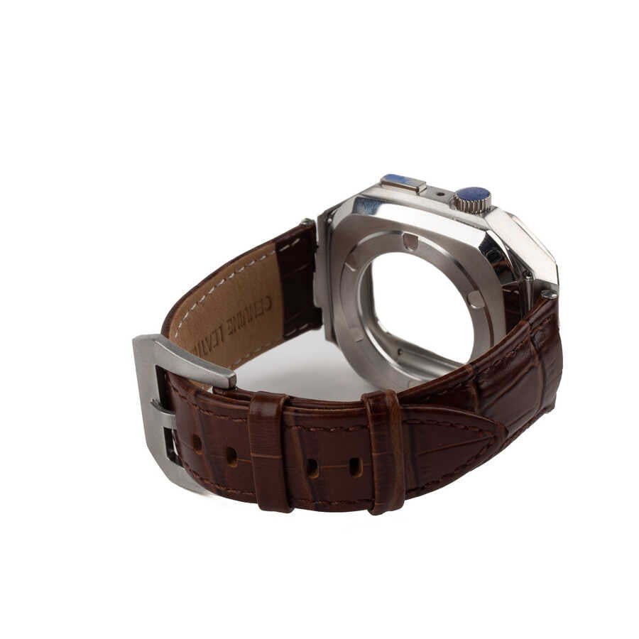 Apple Watch 44mm KRD-67 Kordon Yeşil-Gold