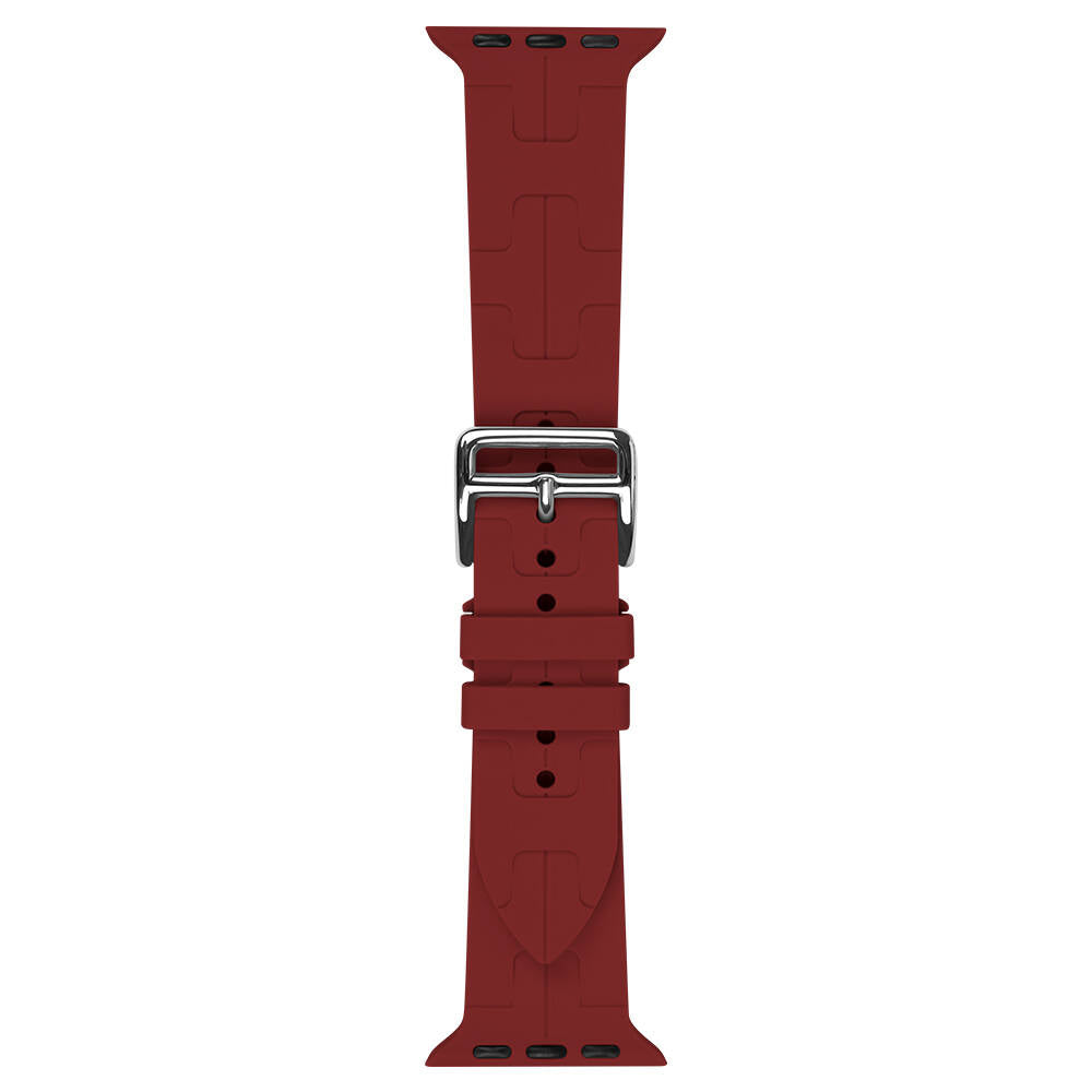 Apple Watch 44mm KRD-92 Silikon Kordon Turuncu