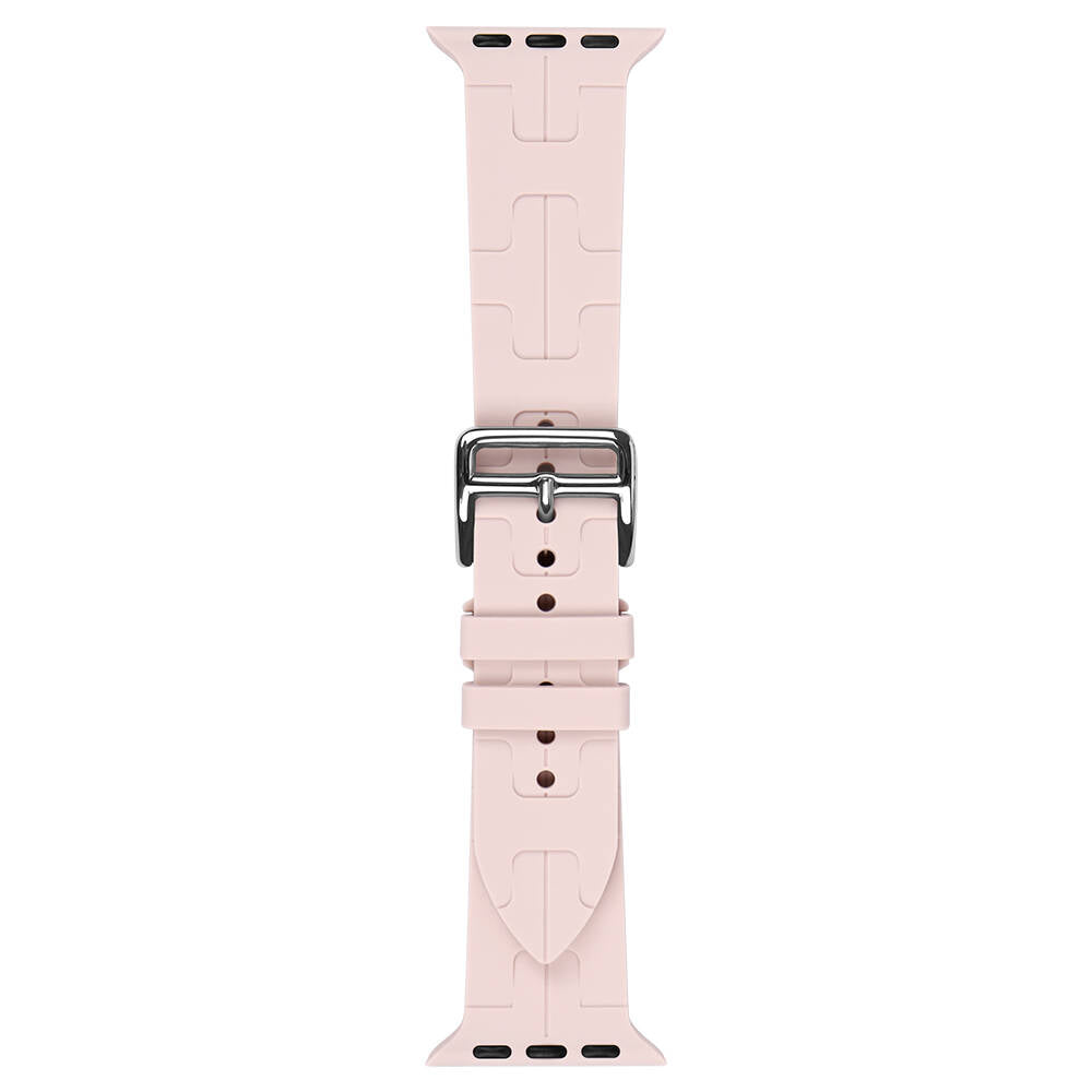 Apple Watch 44mm KRD-92 Silikon Kordon Turuncu