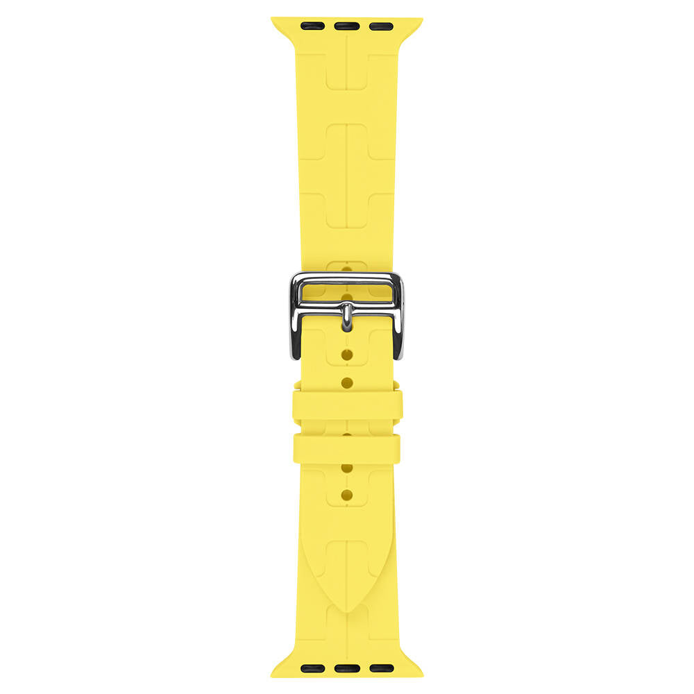 Apple Watch 44mm KRD-92 Silikon Kordon Turuncu