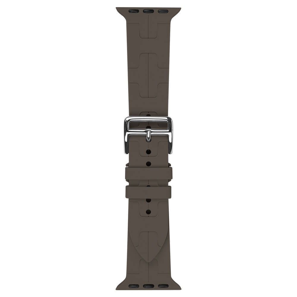 Apple Watch 44mm KRD-92 Silikon Kordon Turuncu