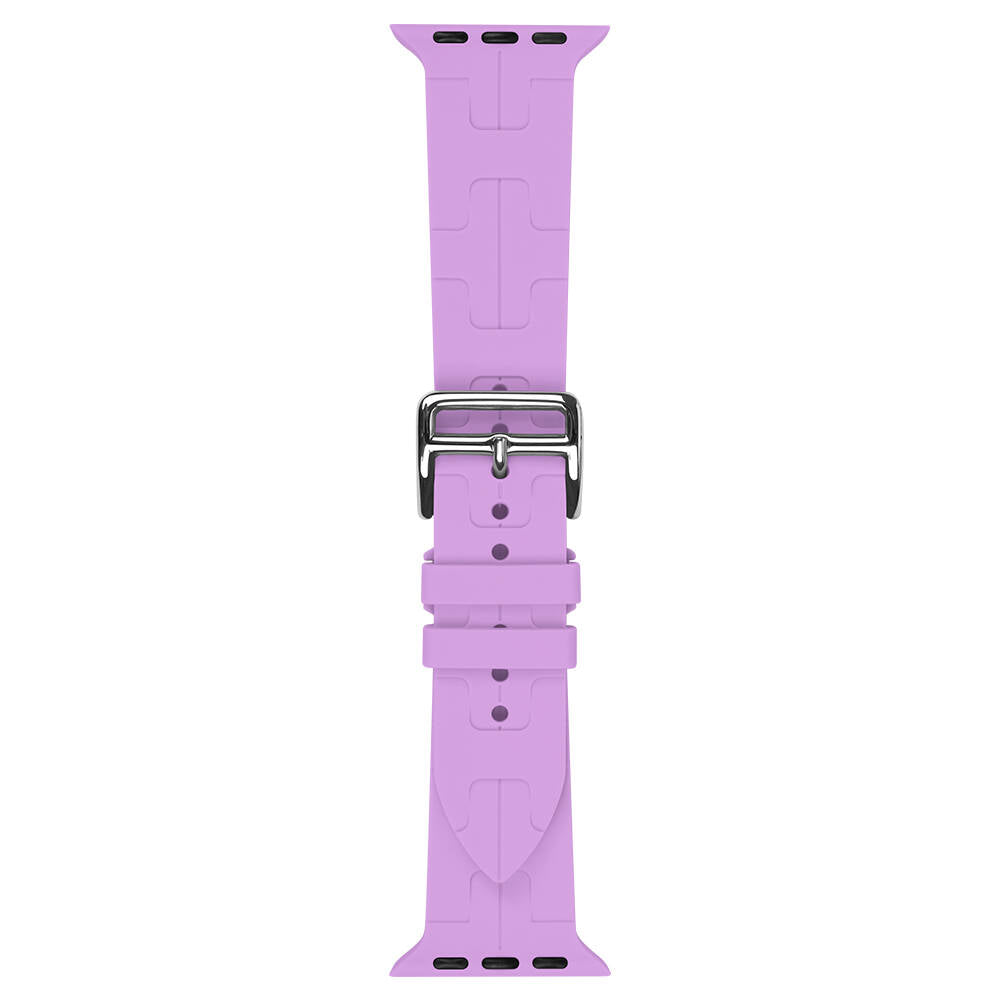 Apple Watch 44mm KRD-92 Silikon Kordon Turuncu