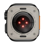 Apple Watch 44mm to Apple Watch Ultra 49mm Kasa Dönüştürücü Zore Watch Gard 33 Gri