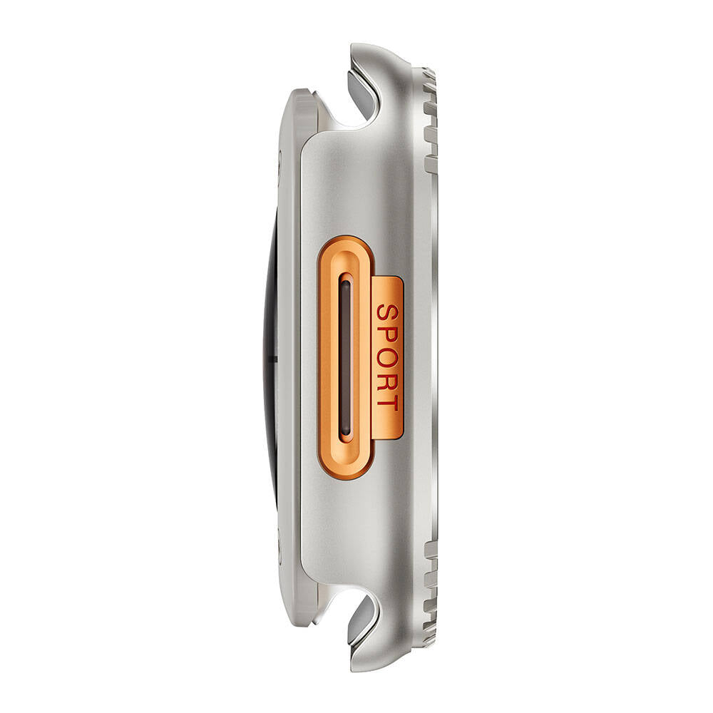 Apple Watch 44mm to Apple Watch Ultra 49mm Kasa Dönüştürücü Zore Watch Gard 33 Rose Gold