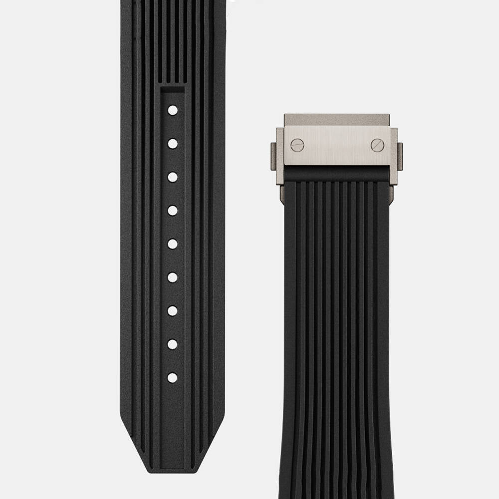 Apple Watch 44mm Zore KRD-113 Spor Görünümlü Silikon Kordon Beyaz