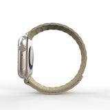 Apple Watch 44mm Zore KRD-122 Silikon Kordon Strap Kayış Siyah-Turuncu