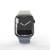 Apple Watch 44mm Zore KRD-122 Silikon Kordon Strap Kayış Siyah-Turuncu