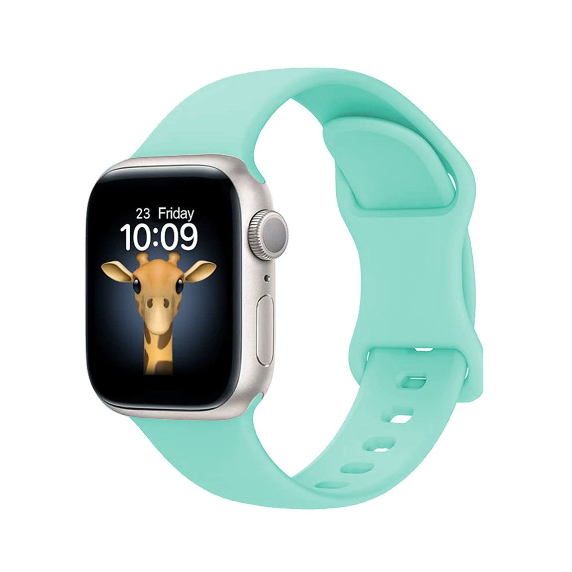 Apple Watch 44mm Zore KRD-131 Silikon Kordon Strap Kayış Gri