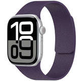 Apple Watch 44mm Zore KRD-136 Kabartma Desenli Silikon Kordon Cocao