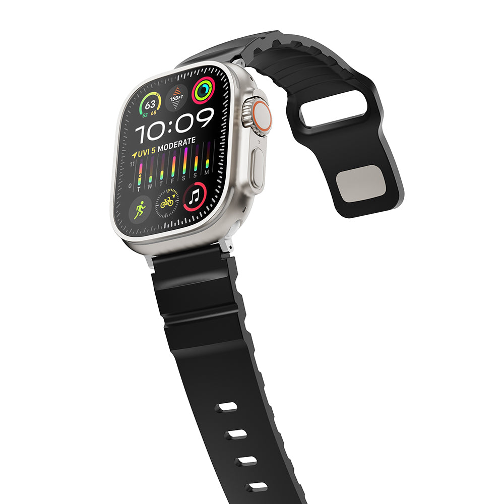 Apple Watch 44mm Zore KRD-143 Silikon Kordon Sarı