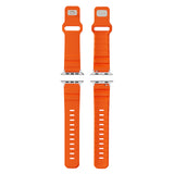 Apple Watch 44mm Zore KRD-143 Silikon Kordon Turuncu
