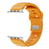 Apple Watch 44mm Zore KRD-143 Silikon Kordon Siyah