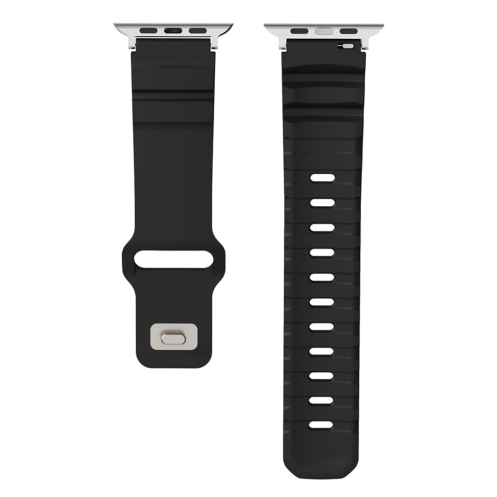 Apple Watch 44mm Zore KRD-143 Silikon Kordon Sarı