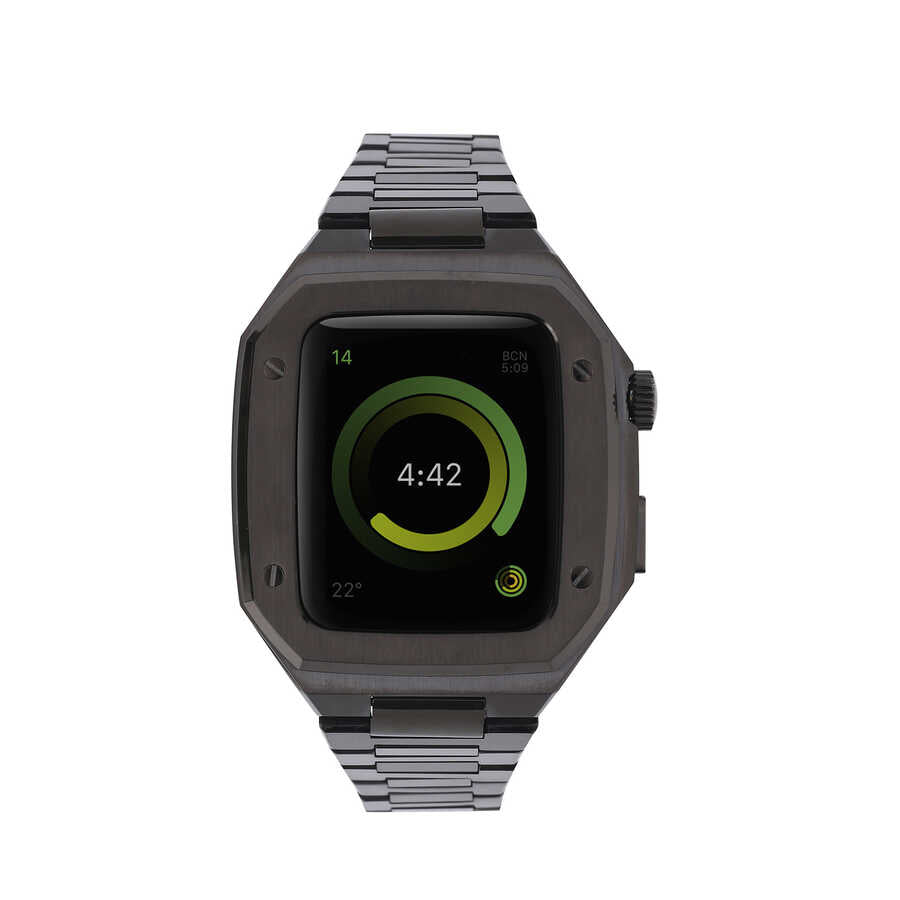 Apple Watch 44mm Zore KRD-64 Metal Kordon Gümüş
