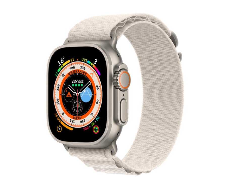 Apple Watch 44mm Zore KRD-74 Hasır Kordon Siyah-Füme
