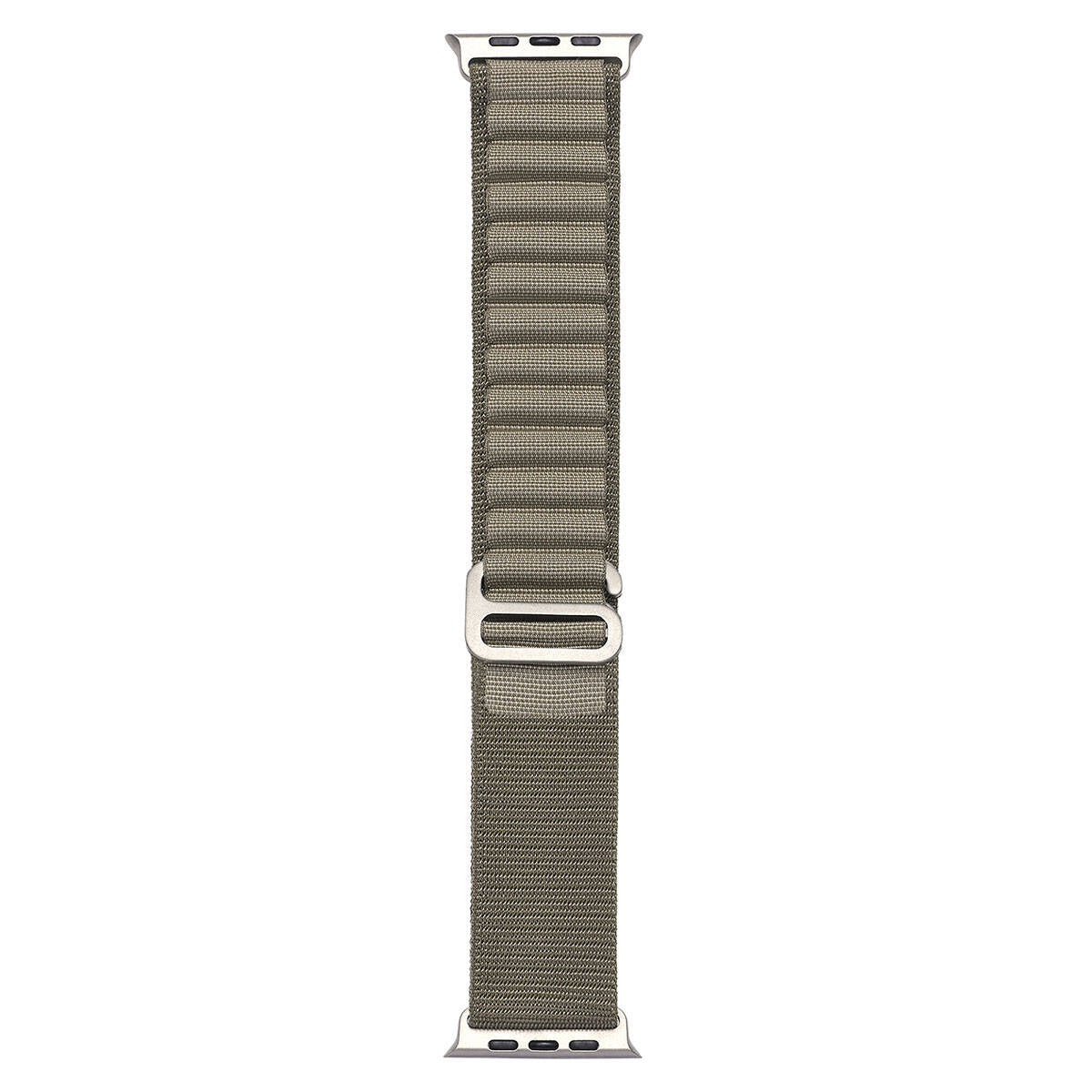 Apple Watch 44mm Zore KRD-74 Hasır Kordon Açık Yeşil