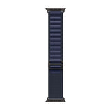 Apple Watch 44mm Zore KRD-74 Hasır Kordon Siyah-Füme