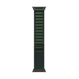 Apple Watch 44mm Zore KRD-74 Hasır Kordon Siyah-Füme