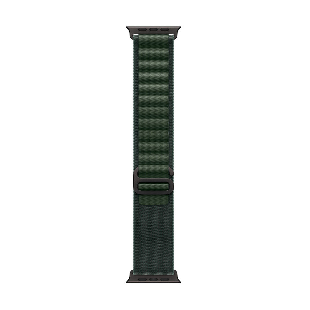 Apple Watch 44mm Zore KRD-74 Hasır Kordon Siyah-Füme