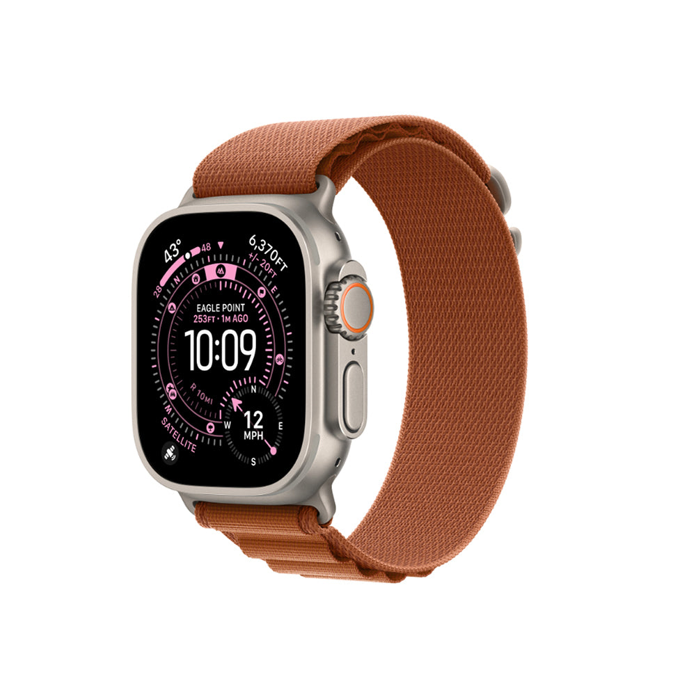 Apple Watch 44mm Zore KRD-74 Hasır Kordon Kahverengi